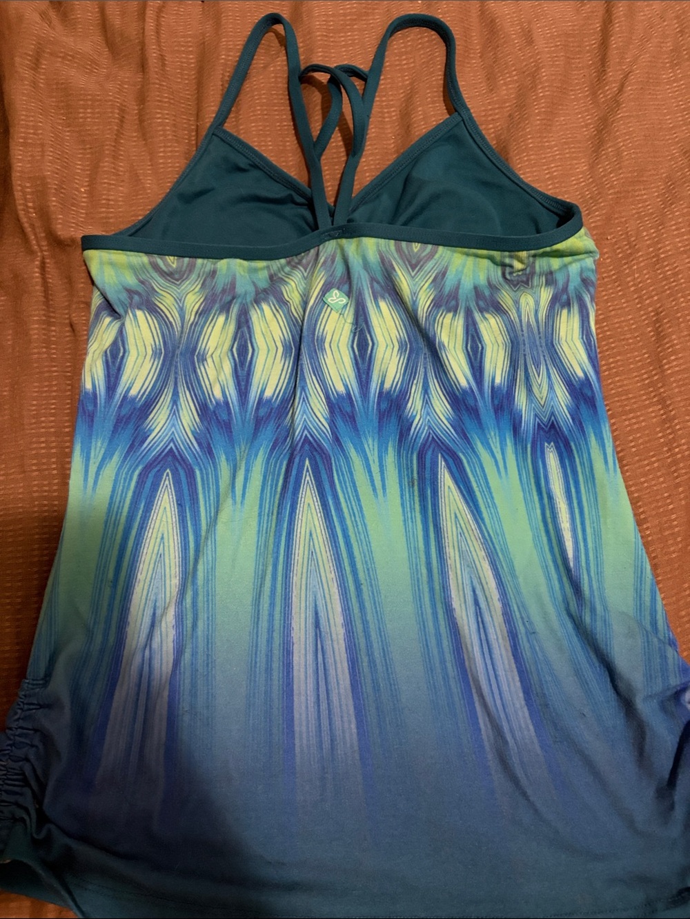 Prana teal tank - Picture 3 of 5